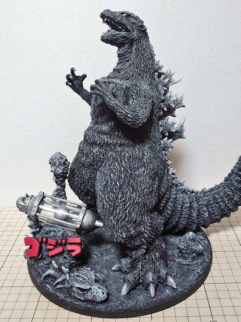 godzilla no humans kaijuu sharp teeth teeth open mouth monochrome tail  illustration images