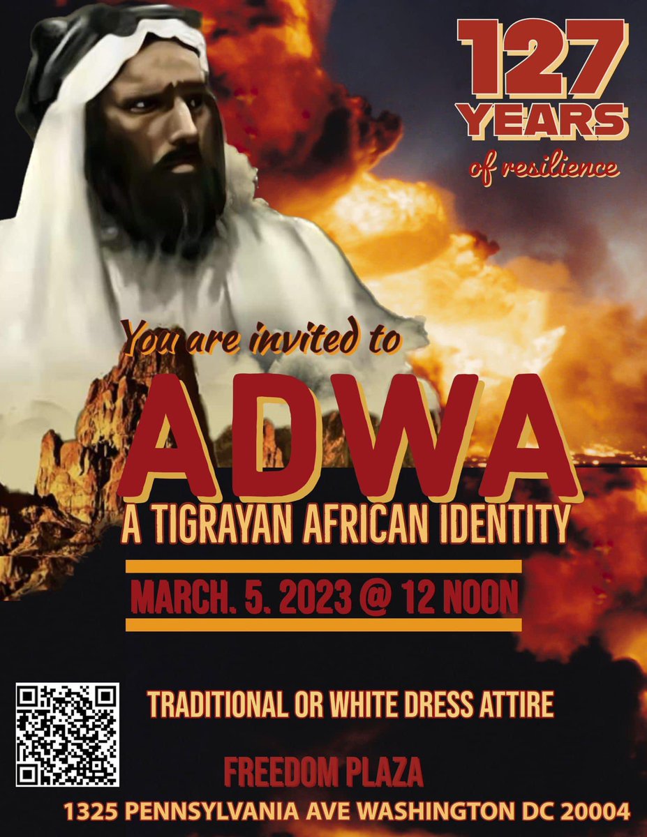 Surafeal1's tweet photo. #Adwa127
#KnowMoreAboutTigray
#TheVictoryOFAdwaIsAfricanVictoryToo
#AdwaIsTigray
#TigrayIsAfricaToo  @SAISAfrica 
@AYNMovement @jumuiya @yangasc1935 https://t.co/jtGAbMredI