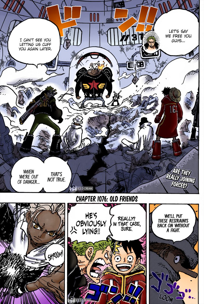 Chapter Discussion - One Piece Chapter 1058. Colored (Ice D. Cream).