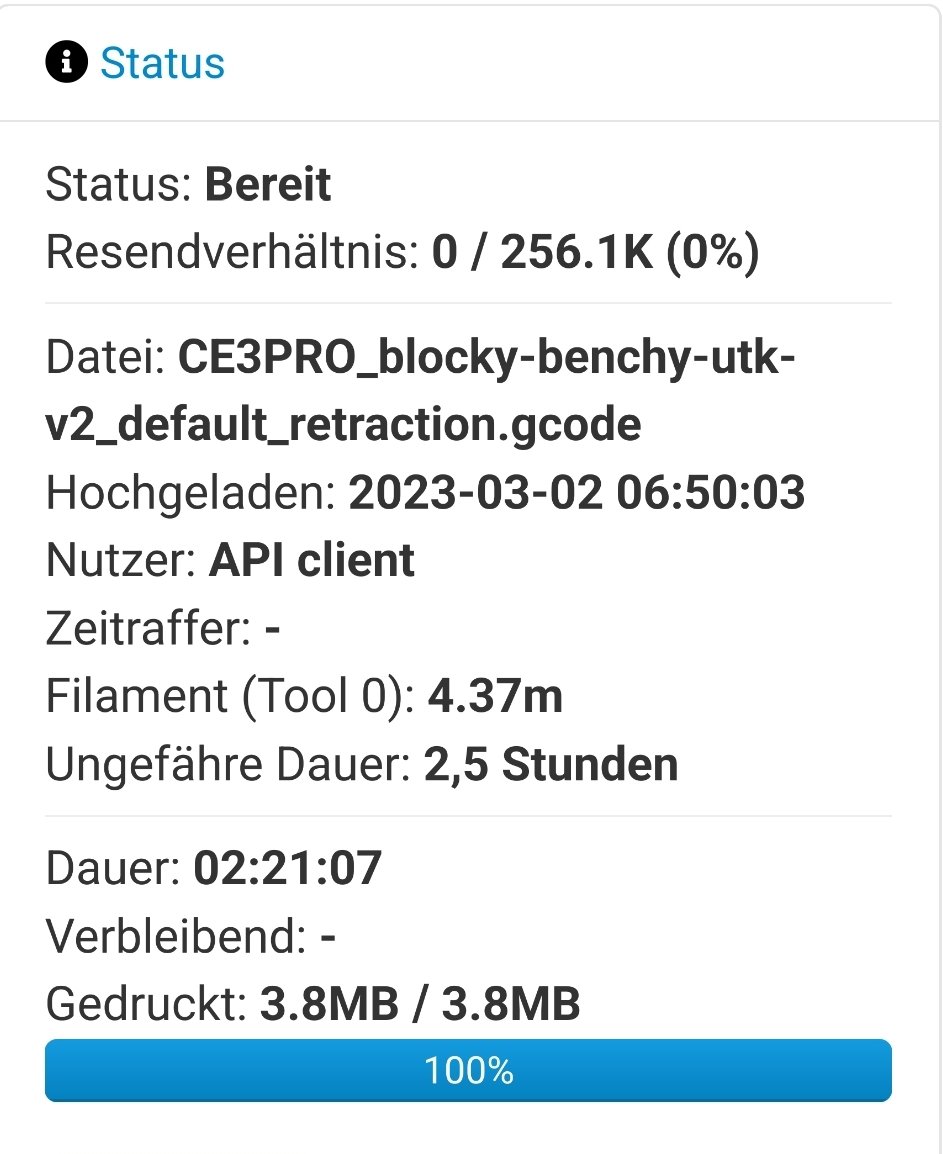 soebbing's tweet photo. @ChuckHellebuyck @pbl0m 2h21m. @pbl0m sent me the gcode for the print yesterday. Basically, we were using the same settings (apart from different retractions, due to different style hotends) https://t.co/mYFwDTXA9R