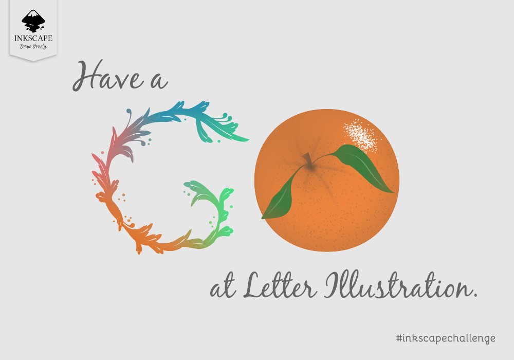 inkscape's tweet image. Spring is here for those of you on the northern hemisphere, and it&apos;s time to try something new! 

This month, Inkscape challenges you to have a go at Letter Illustration!

See you on the challenge page at
inkscape.org/forums/competi…

#inkscapechallenge