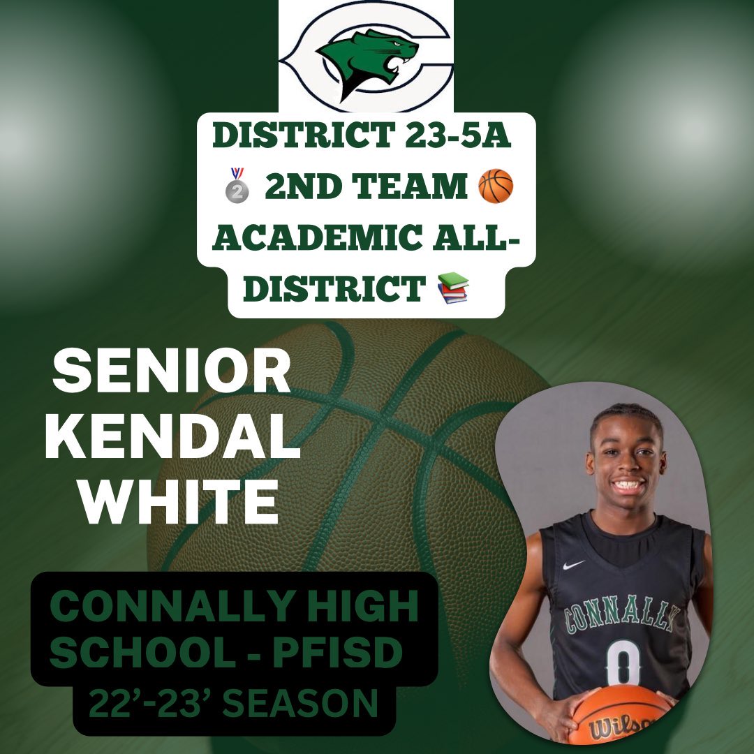 Role model student-athlete. Congratulations Kendal!