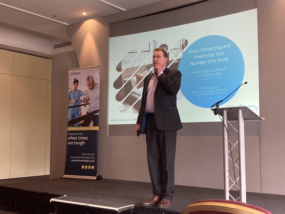 Ross Blows (@ashtonsross_b) on Twitter photo Follow a fantastic networking coffee break, we are back in session with an engaging talk from Dr David Lee of Sleep Unlimited Ltd around Sleep: protecting and preserving your number-one asset <a href="/AshtonsLegal/">Ashtons Legal LLP</a> #ashtonsconf23 Follow a fantastic networking coffee break, we are back in session with an engaging talk from Dr David Lee of Sleep Unlimited Ltd around Sleep: protecting and preserving your number-one asset <a href="/AshtonsLegal/">Ashtons Legal LLP</a> #ashtonsconf23