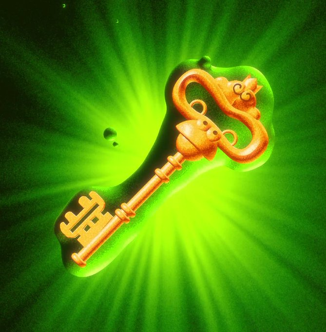 Garu2bazzz's tweet photo. @yugalabs @Mongraal After @yugalabs confirmed the validity of @Mongraal's result and players were able to receive their awards, it turned out that the grand prize was a Golden Key "from Jimmy the Monkey's butthole".

6/16 https://t.co/hLIMnHomRf