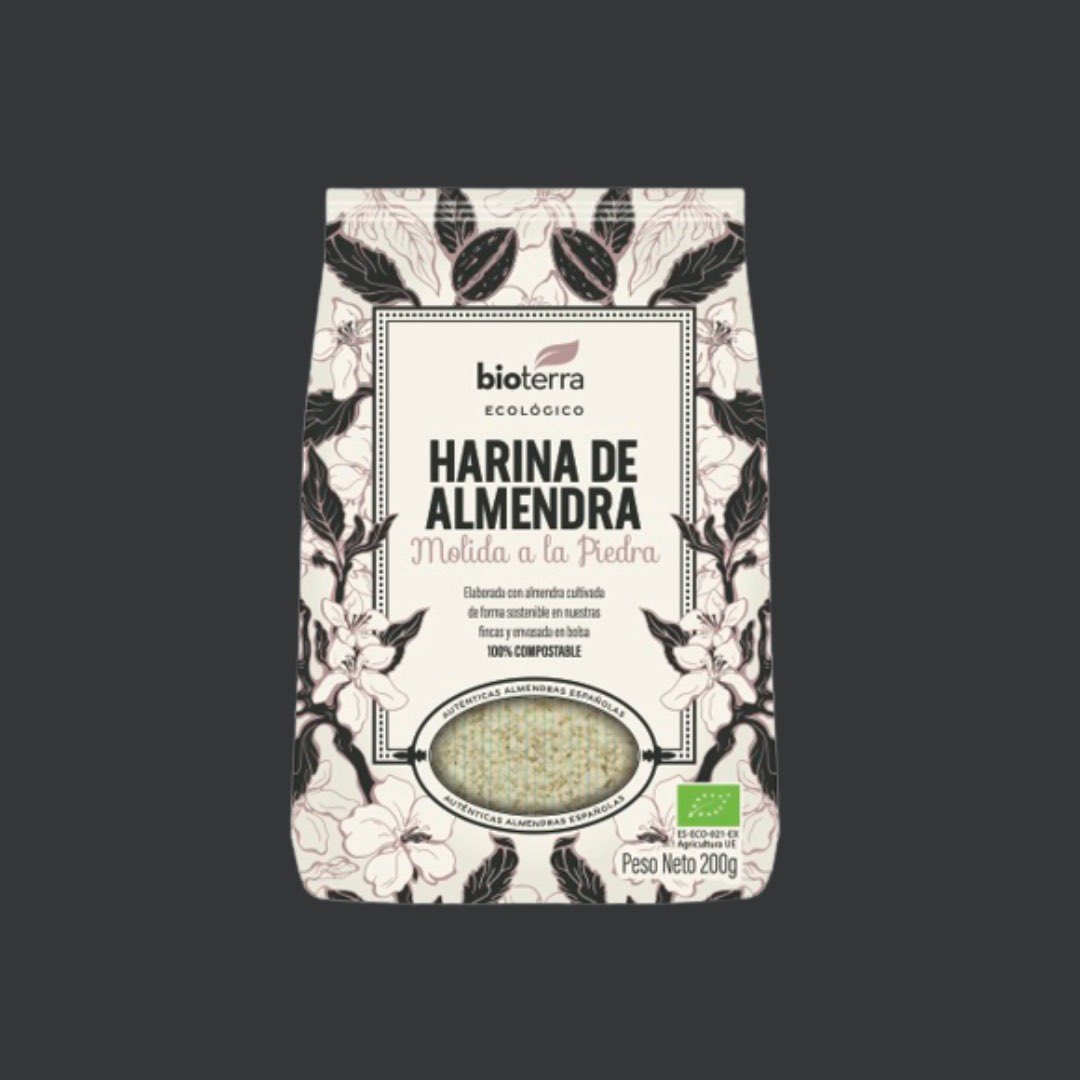 #Harina de #almendras 

📲 bioterra.es/producto/harin…