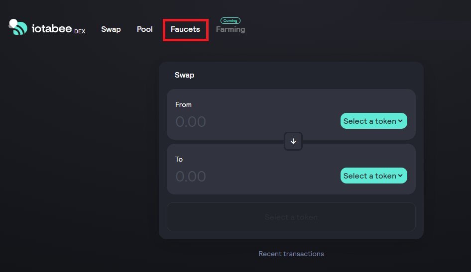 Waiting to test #Shimmer EVM ⁉️

Do you know that Iotabee will provide a FAUCET page where you can claim RMS, SOON, and more test tokens ALL IN ONE PLACE? ‼️ 

Which tokens do YOU want to test on Iotabee DEX? Help them get on our Faucet Page! 

 @ &amp; Comment below! ⬇️