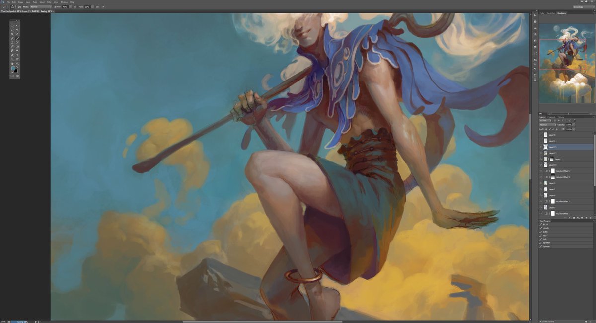 Working on The Fool 🙃