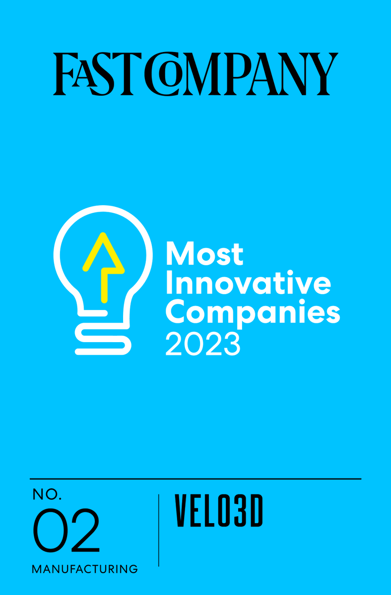 Today, we were named one of Fast Company’s Most Innovative Companies for 2023. It’s an honor to be recognized among such an amazing group of innovative companies. #FCMostInnovative #Innovation #MetalAM