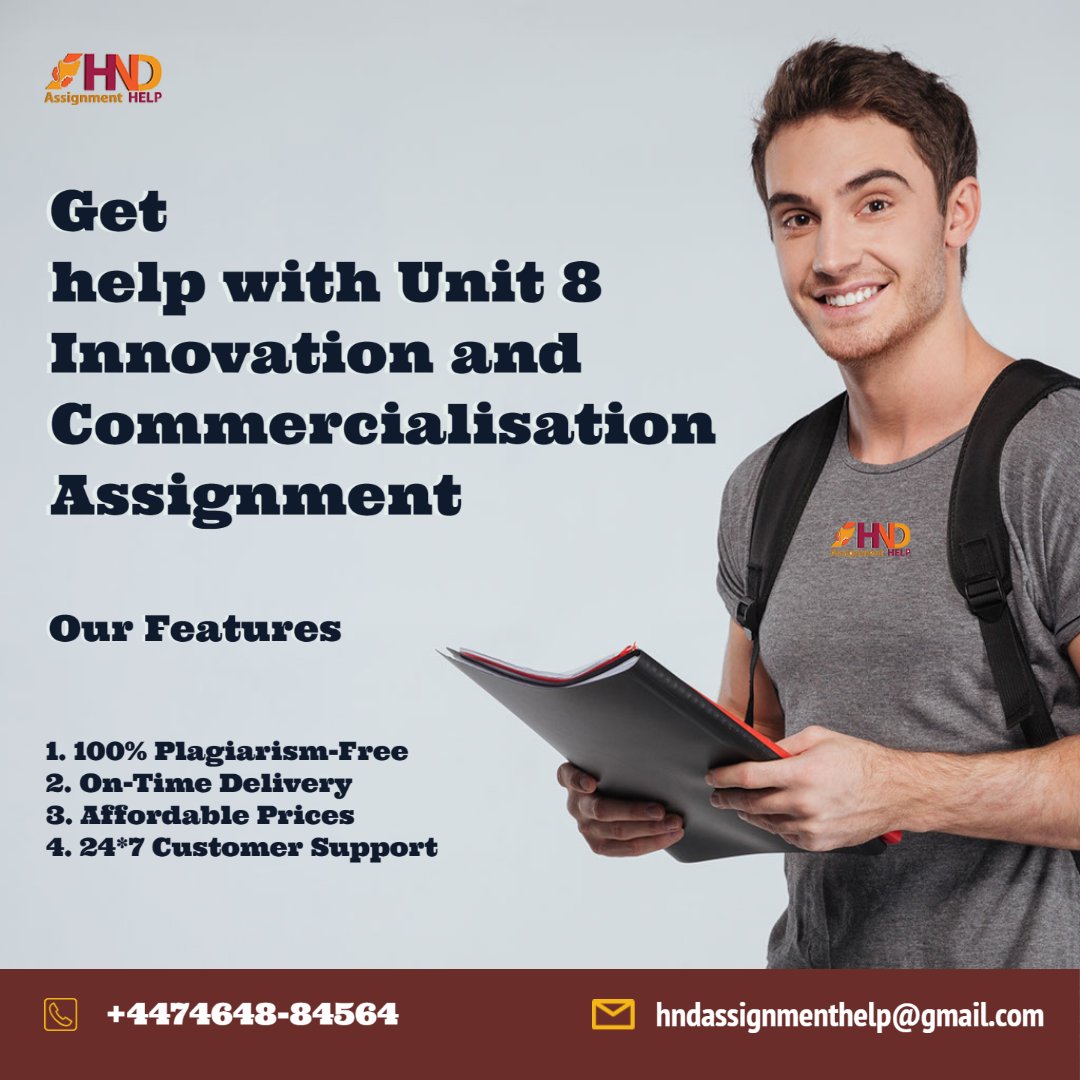 help_hnd's tweet image. Need help with your Unit 8 Innovation and Commercialisation Assignment? Look no further!
hndassignmenthelp.com/unit-8-innovat…
Contact us for expert guidance and support.
#btechnd #businessenvironment #hndassignmenthelp #assignmenthelp #assignmentwriting #assignmentstress #assignments