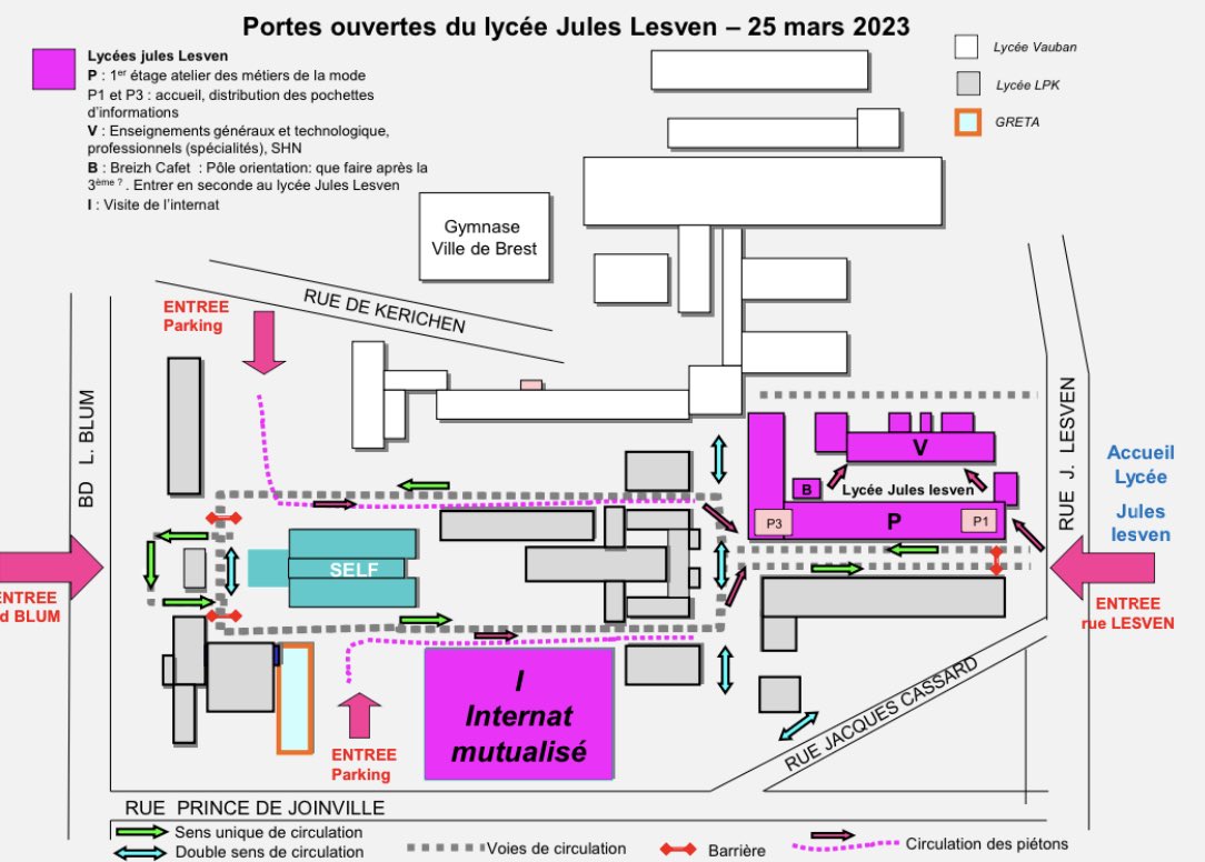 LYCÉE JULES LESVEN (OFFICIEL) tweet media
