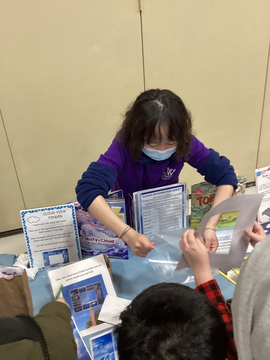 Volunteers in action