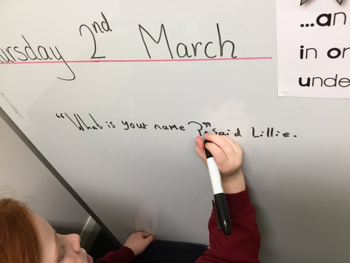 _missmccabe's tweet photo. We had lots of fun revising direct speech and using inverted commas in our own sentences today 🍝 @StOPPSBelfast https://t.co/ZNBWGV7cUB