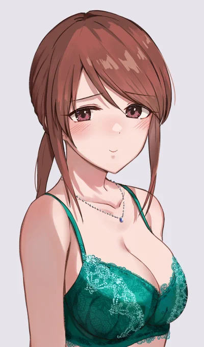 サークルカット用に描いた美優さん#三船美優 
