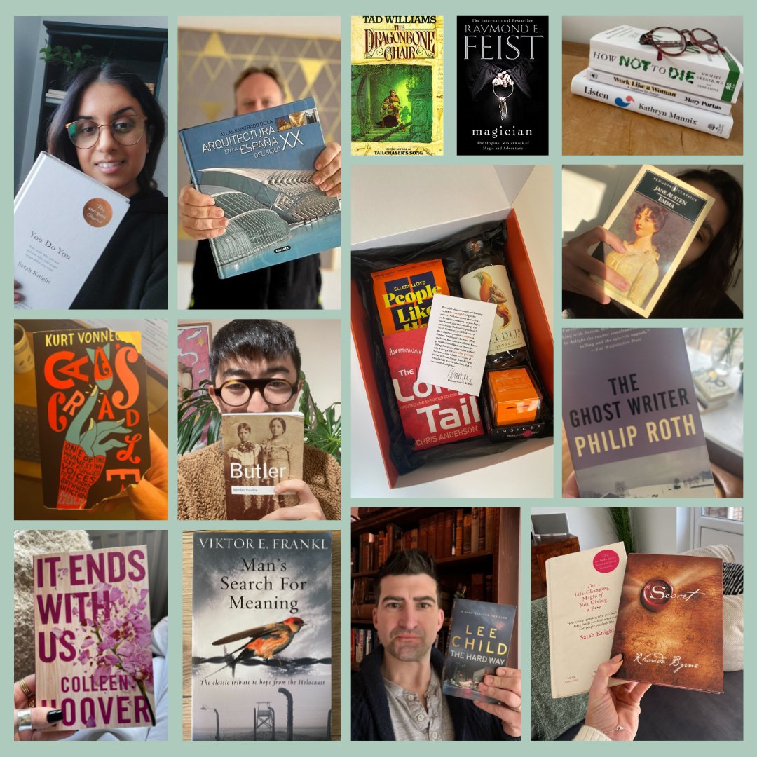Happy World Book Day! 📚

Every quarter we send out Client Joy Boxes, and members of the team put in their favourite books, to inspire our clients and make them smile!

Here are some of the team's favourite books and one of our Client Joy Boxes!

#worldbookday #agencylife