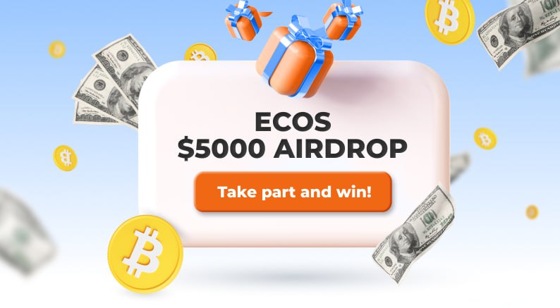 New airdrop: ECOS Mining
Total Reward: $5,000 in Rewards
Rate: ⭐️⭐️⭐️⭐️⭐️
Winners: For Everyone &amp; 40 Random
Distribution: 17th March

Airdrop Link: t.me/airdropinspect…

#Airdrop #Airdrops #Airdropinspector #BTC #ECOSMining #Mining #Crypto #Bitcoin
