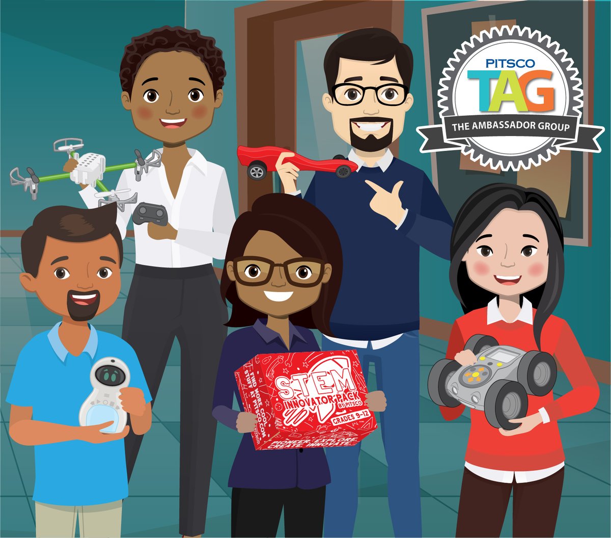 pitscoed's tweet image. 🥁🥁🥁
Our Ambassador application is NOW open!

We&apos;re looking for awesome educators who have a passion for making #HandsOn, minds-on, hearts-on happen! 🤘
#PitscoTAG #STEMTeachers
Join the fun and apply! Pitsco.com/TAG