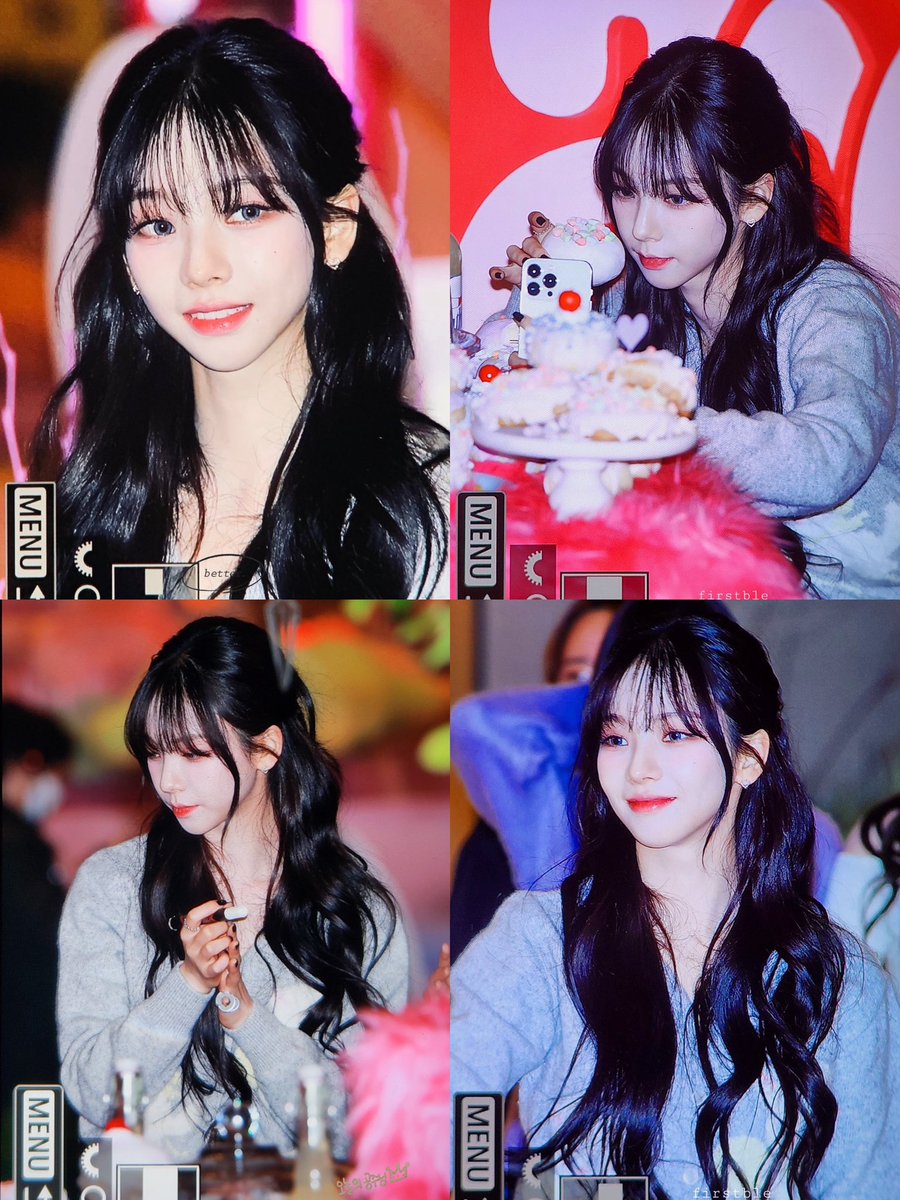 #karina at aespa's pop-up store