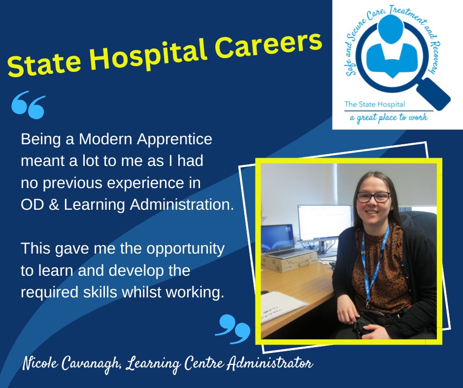 No previous experience? No problem! Learn new skills with our Clinical Quality team on our 2-year #ModernApprenticeship programme. For more info: apply.jobs.scot.nhs.uk/Job/JobDetail?… #NHSJobs #NHSCareers