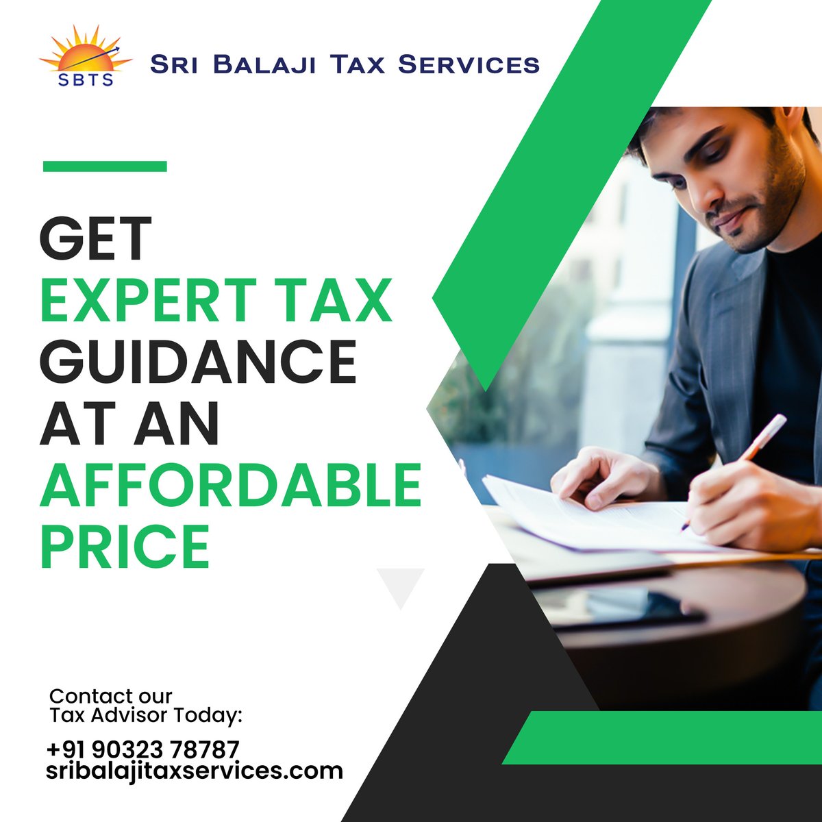 Need help with taxes? Get the help you need to take control of your finances!

#taxservices #taxplanning #taxadvisor #taxation #taxstrategy #taxdeductions #taxesmadeeasy #taxproblems #taxeducation #twitter #sribalajitaxservices