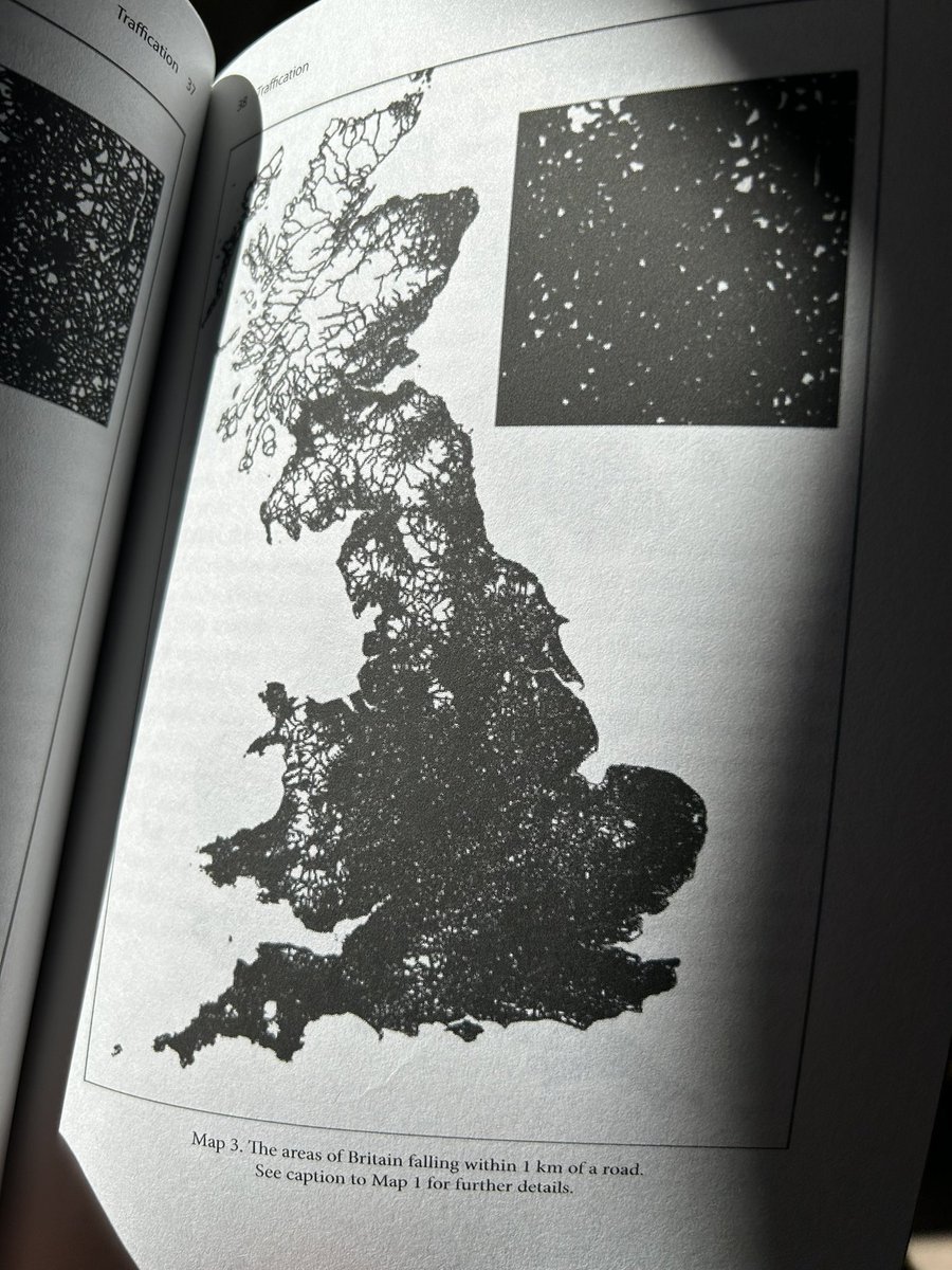 I knew traffic wasn’t great… but jeez this book shows that it’s an absolute disaster for nature 

If we are having the Britain is the most nature depleted country conversation then we are gonna have to talk about roads - fascinating how disastrous roads are for so many species