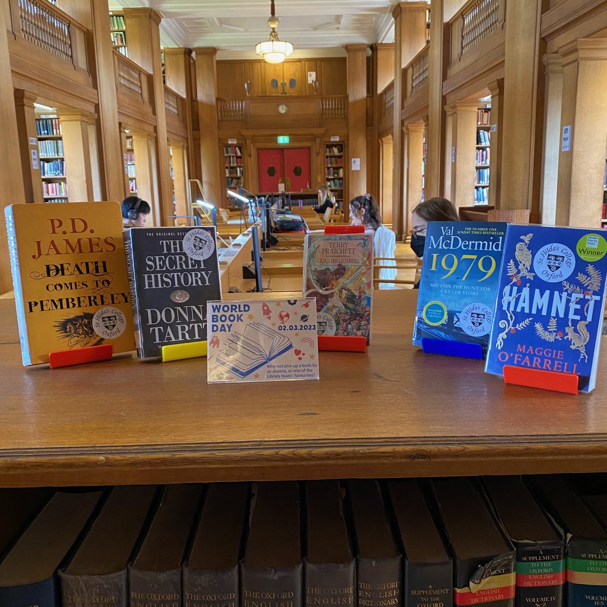 Happy #WorldBookDay! Have a browse of our display in the main reading room for some recommendations from the Library team📚