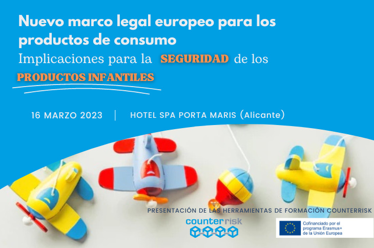 AIJU_Tecnologi's tweet photo. #AIJU presenta las 💻📱herramientas formativas #CounterRisk para luchar contra la compra de #productosinfantiles falsificados ❌
📅 16 de marzo
📍 Hotel Spa Porta Maris (Alicante)

👉https://t.co/MEhXyCotYN

#seguridadInfantil #productosFalsificados #falsificaciones https://t.co/cWenKtXCrP