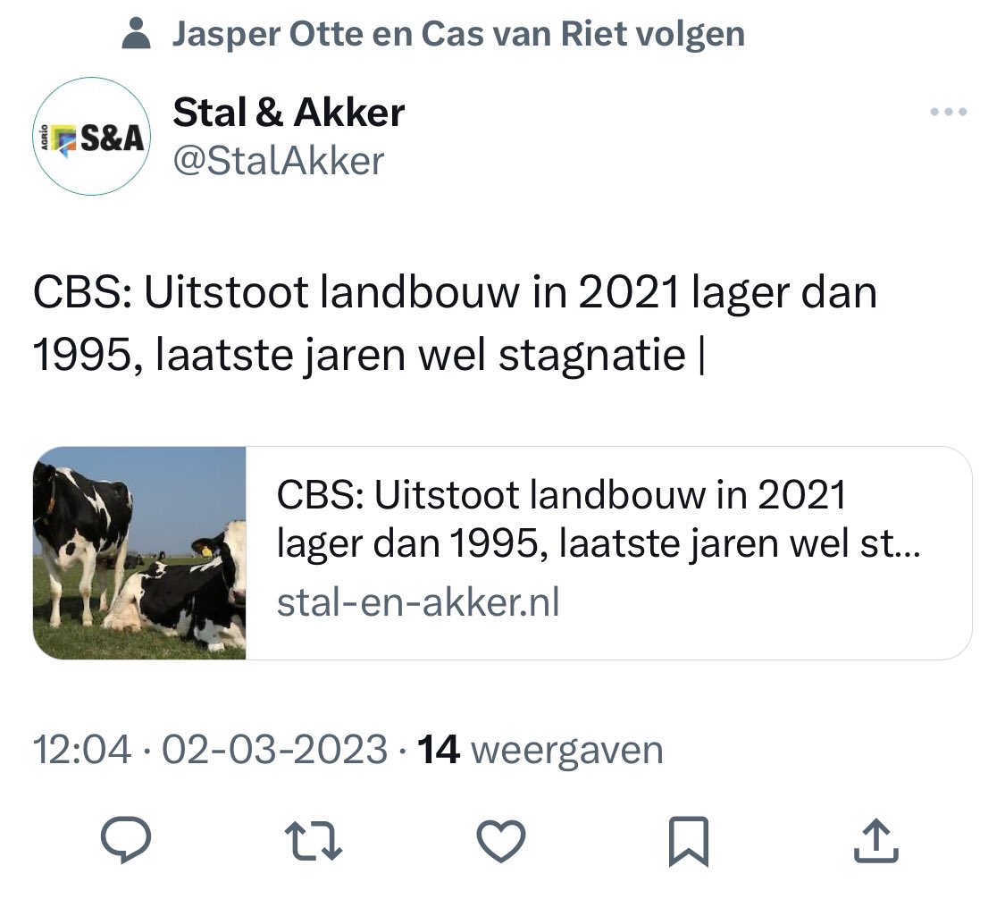 Zelfde informatie andere manier van brengen.