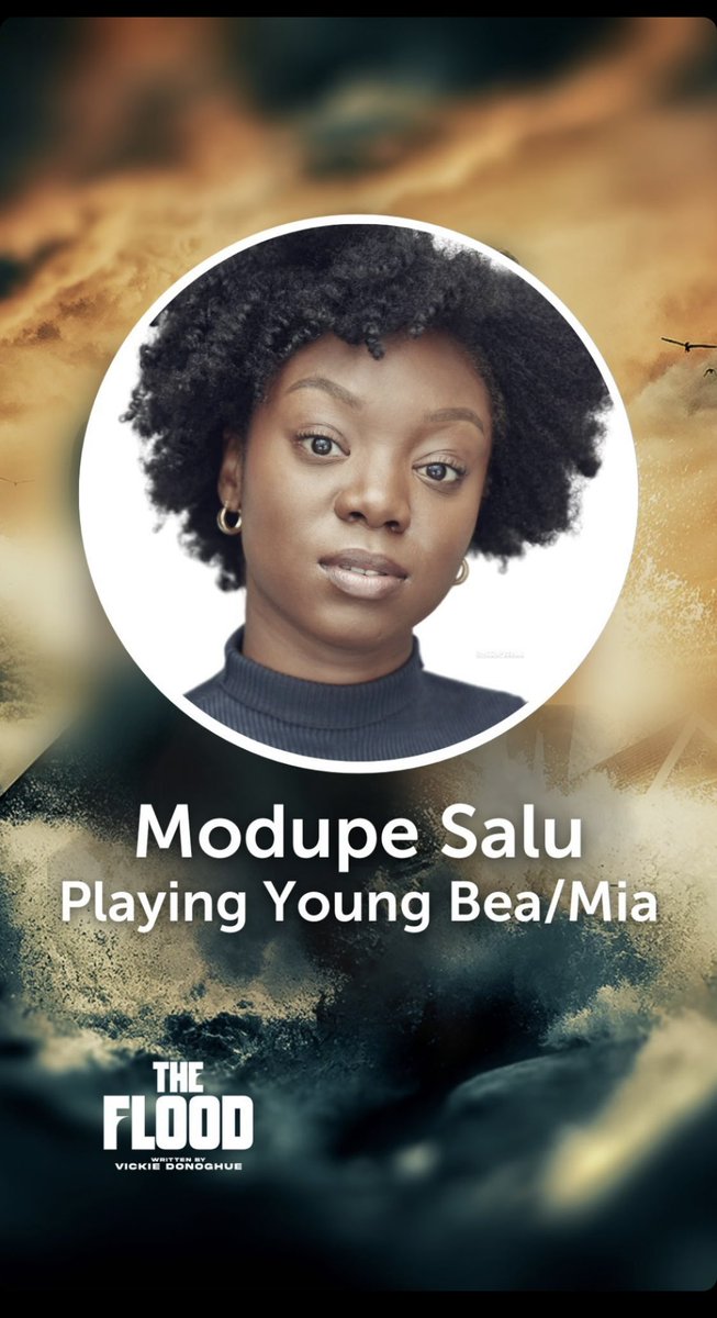 CAManagements's tweet photo. We can’t wait to catch the wonderful @modupesalu performing in ‘THE FLOOD’ at @QueensTheatreH from 3-18 March!🥳 Not to be missed! #CAManagement #CAActors https://t.co/lm01eePPRO