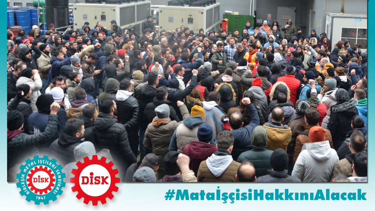 #MATAİŞÇİSİ GEÇİNEBİLİR ÜÇRET VE İNSANCA ÇALIŞMA KOŞULLARI İSTİYOR.