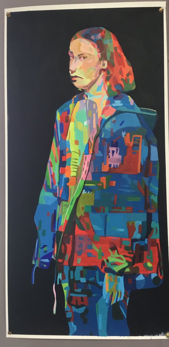 Some lovely portrait work going on in the studio this morning #hardworkpaysoff