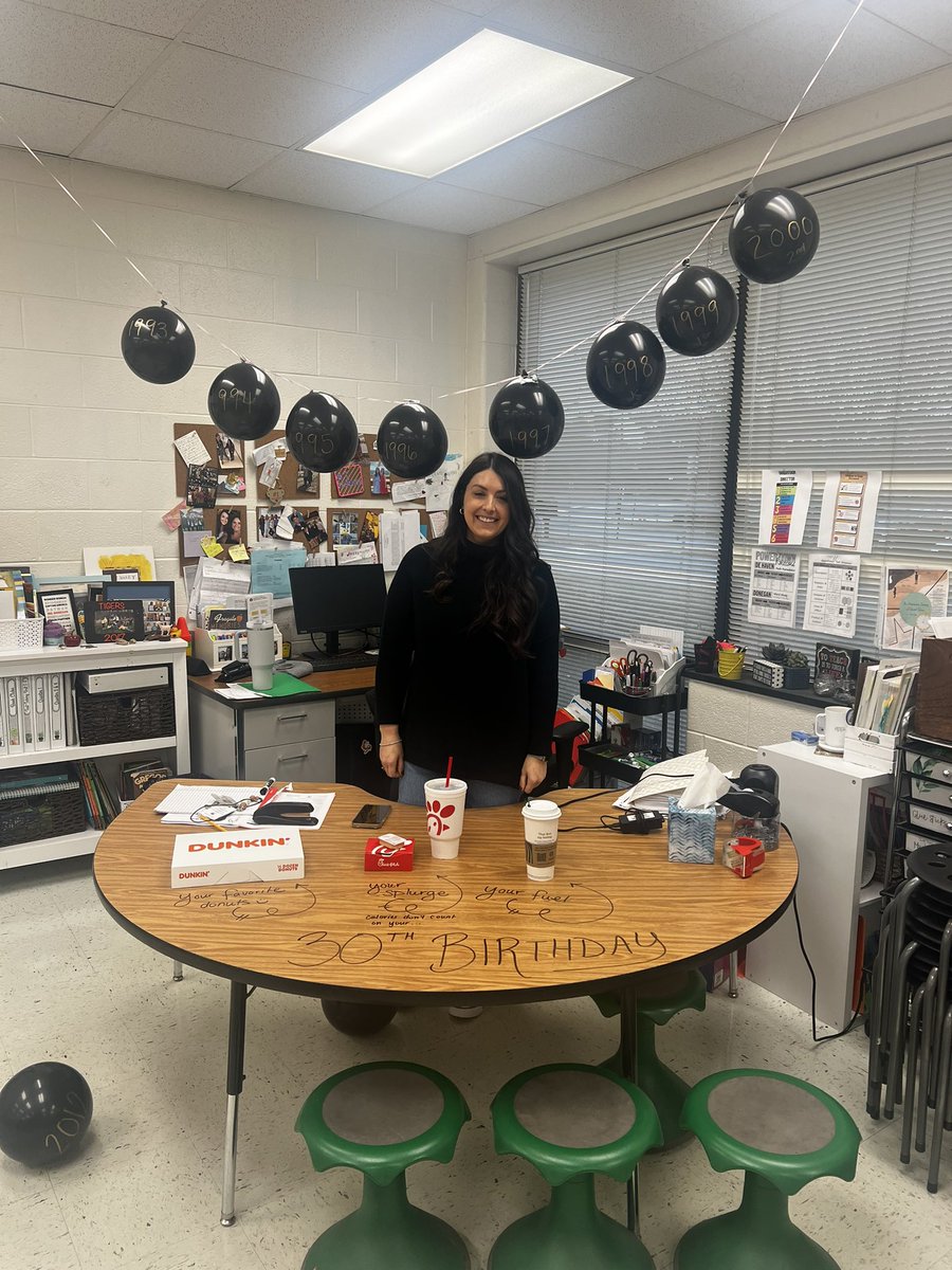 Ms. De Haven (@msdehaven2) on Twitter photo HAPPY 30th BIRTHDAY MS. DONEGAN!! We love and appreciate everything you do at the Bluff! You are an incredible teacher and the kids love having you as their 5th grade teacher to end their elementary experience on a high note! 🤩😍🥳 <a href="/MsDonegan1/">Ms. Donegan</a> HAPPY 30th BIRTHDAY MS. DONEGAN!! We love and appreciate everything you do at the Bluff! You are an incredible teacher and the kids love having you as their 5th grade teacher to end their elementary experience on a high note! 🤩😍🥳 <a href="/MsDonegan1/">Ms. Donegan</a>