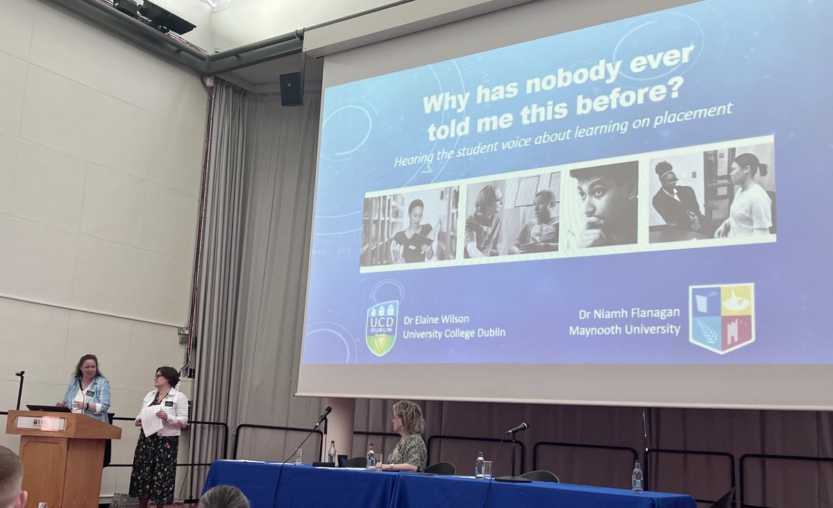 Vivian Geiran (@vgeiran) on Twitter photo Great presentations from Dr. Erna O’Connor of <a href="/SWSP_TCD/">SWSP_TCD</a> and from <a href="/NiamhatMU/">Niamh Flanagan</a> and <a href="/ElaineMRWilson/">Elaine Wilson</a> at #NPTSWI Conference, on important research findings on #SocialWork practice placements - learning to inform teaching and practice Great presentations from Dr. Erna O’Connor of <a href="/SWSP_TCD/">SWSP_TCD</a> and from <a href="/NiamhatMU/">Niamh Flanagan</a> and <a href="/ElaineMRWilson/">Elaine Wilson</a> at #NPTSWI Conference, on important research findings on #SocialWork practice placements - learning to inform teaching and practice