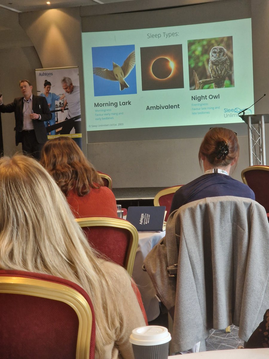 Another fantastic presentation as always from @SleepUnLtd - Dave is always a fantastic speaker and a joy to listen to #AshtonsConf23
