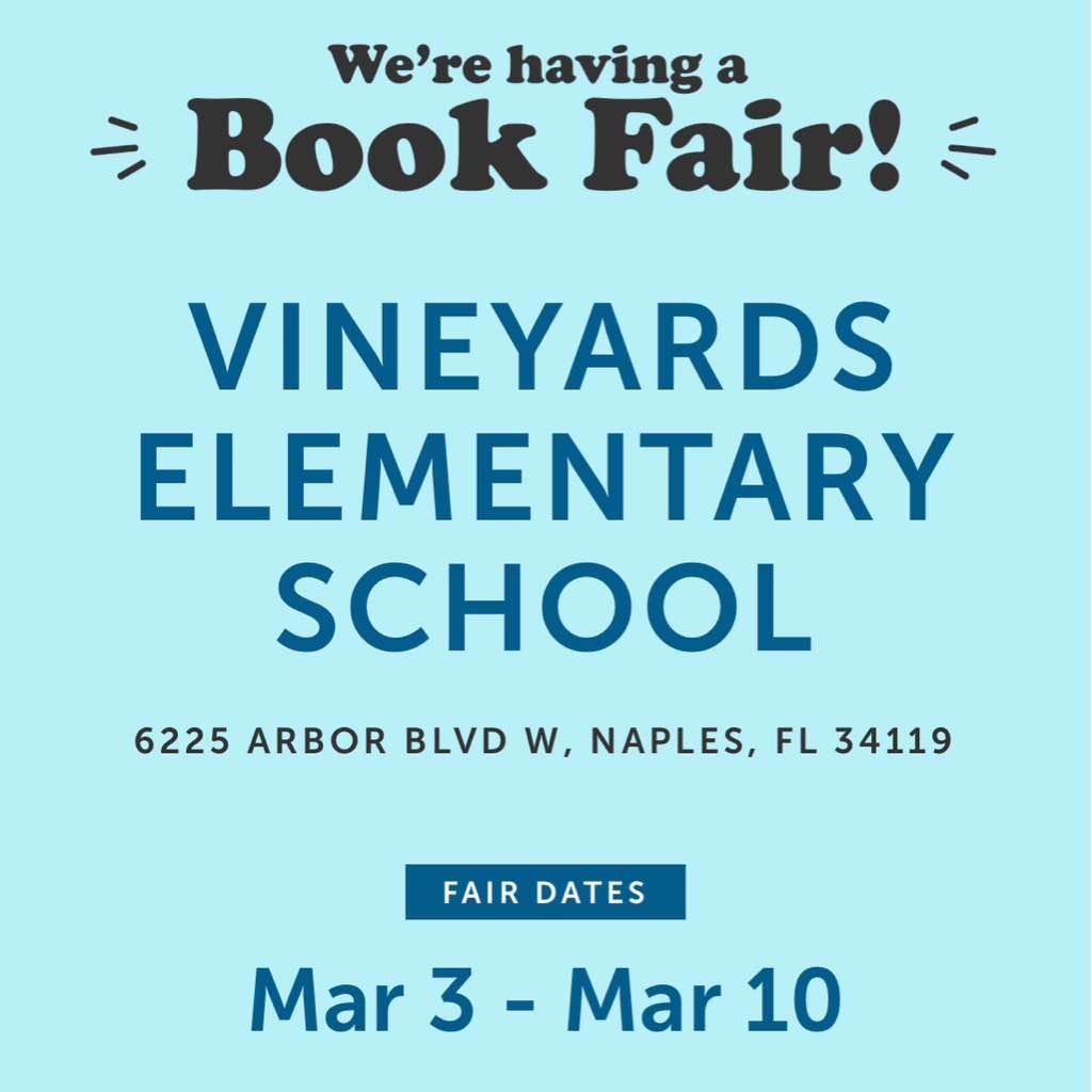 Vineyards Book Fair!