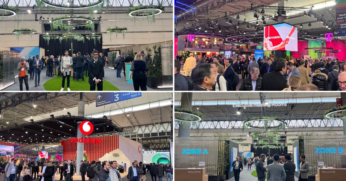 GoIvanti's tweet image. We&apos;re LIVE on Day 4 of #MWC23. Take a peek at the entrance to the executive meeting rooms and the main show floor.

Learn more: bit.ly/3Zbw6vg