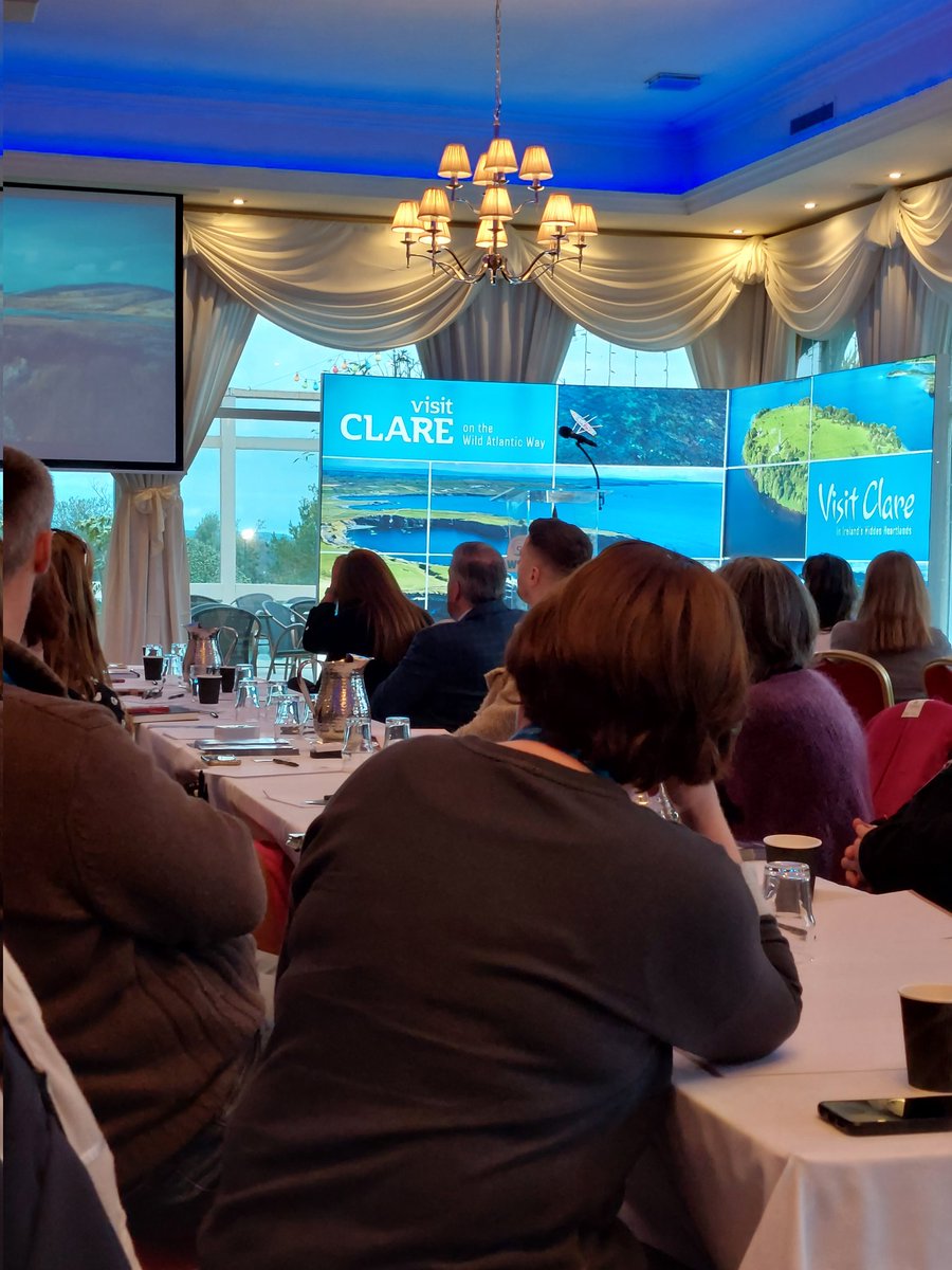 Great turn out at Clare Tourism event @LEOCountyClare @ClareTourism #visitclare