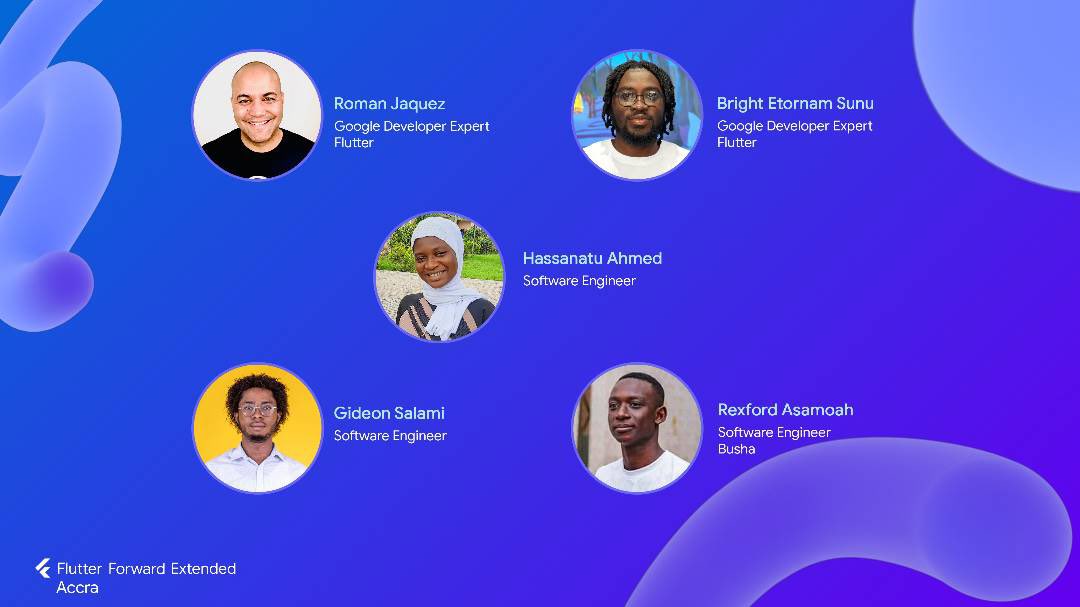 Flutter_Ghana's tweet image. ANNOUNCING SPEAKERS
FLUTTER FORWARD EXTENDED ACCRA
Date: 6th March, 2023
Time: 9am
Venue: Stanbic Incubator
Stream on YouTube (Set reminder): youtube.com/watch?v=zU-RCS…
Register (virtual): bit.ly/FlutterForward…
There will be technical hands-on workshops on building flutter apps