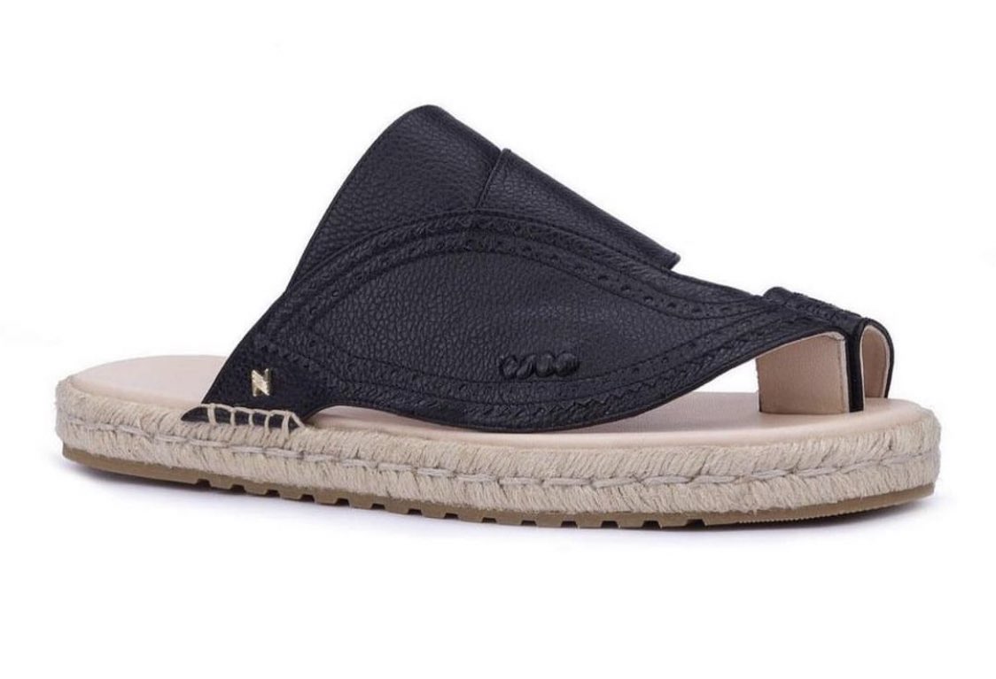 #حذاء #نقوة ماربيا اسود نقشة
#صناعة_اسبانية #جلد_طبيعي