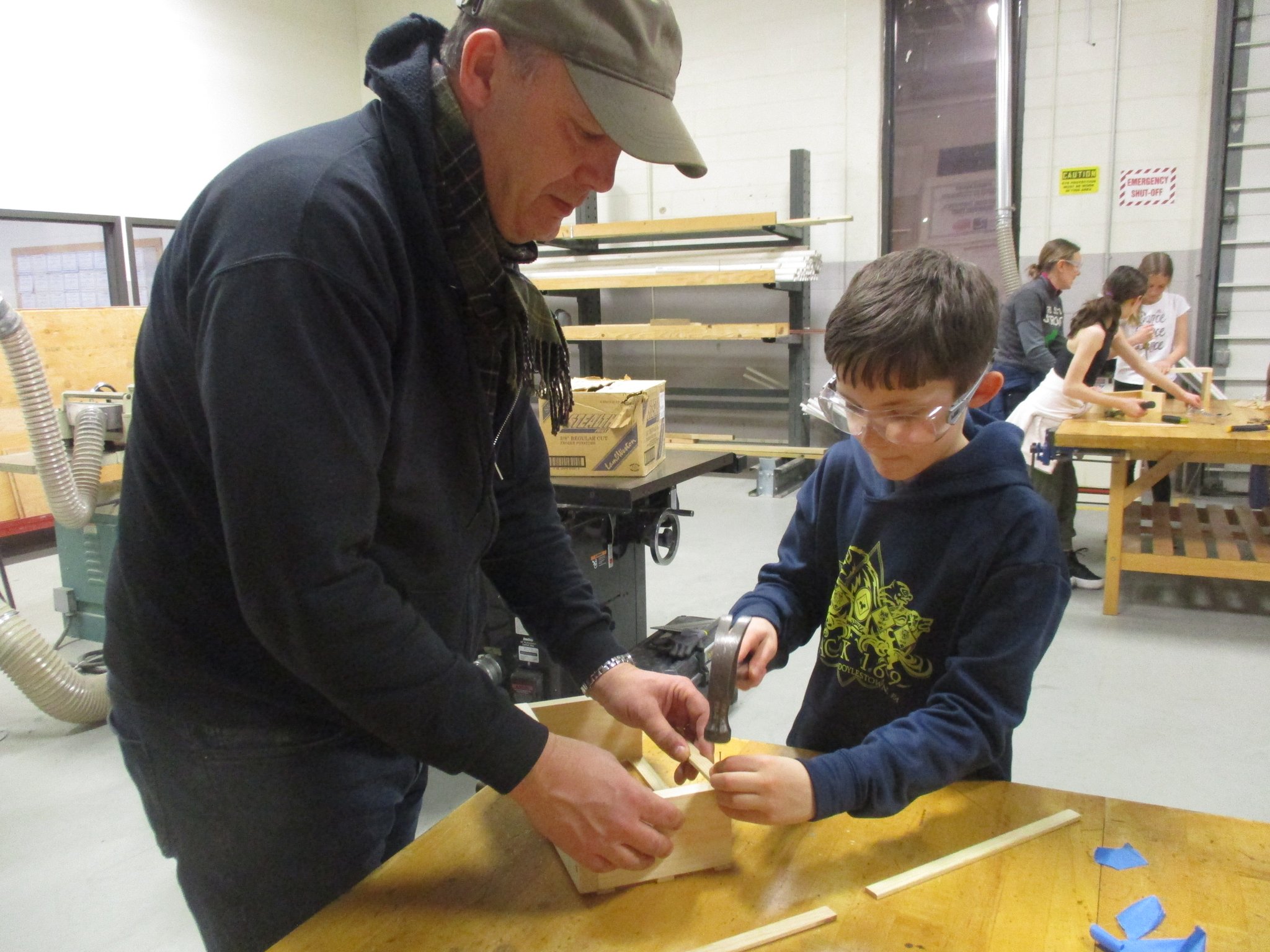 Middle Bucks on Twitter "The Boy Scouts and Girl Scouts visited the