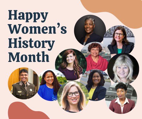 Happy Women’s History Month! Everyday I get to serve alongside an amazing team of accomplished women who drive our capital city forward. #WomensHistoryMonth2023