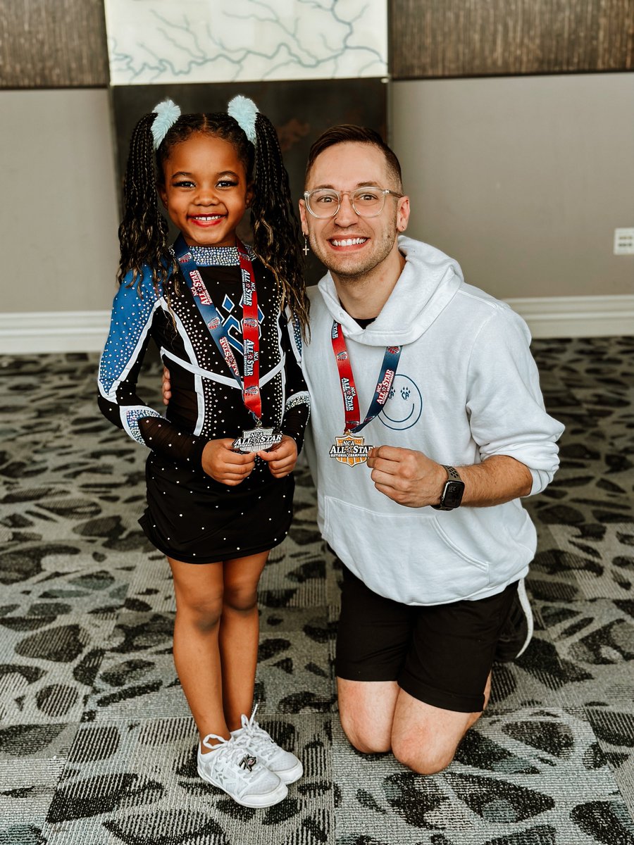 thecamcamera's tweet photo. Being the man behind the camera sometimes allows me to meet some very talented and amazing athletes. And this one is no exception! Congrats on your second place win at NCA Isabella!!! 💙🥹 #tiny #tinybutmighty #tiny1 #nca #ncaallstarnationals #theworkisworthit #cheerathletics https://t.co/aTWysPBacm