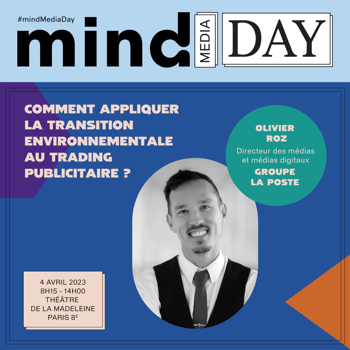 [Conférence] Comment concilier transition écologique et business média et marketing?

Ils seront sur scène pour partager leur vision et leurs propositions business pour répondre au double défi de la transition climatique et de la rentabilité

Inscription: mindmedia.fr/medias-audiovi…
