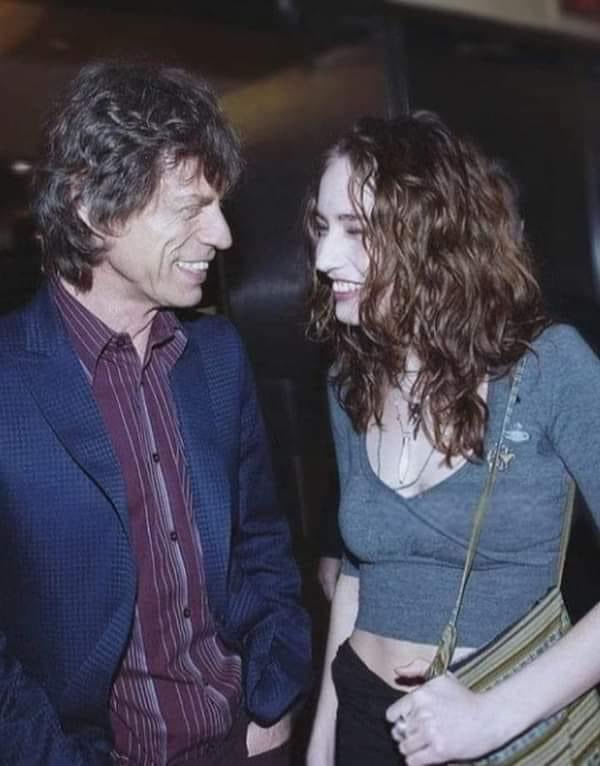HAPPY BIRTHDAY to Elizabeth Jagger!  Great pic here of her with Dad! 