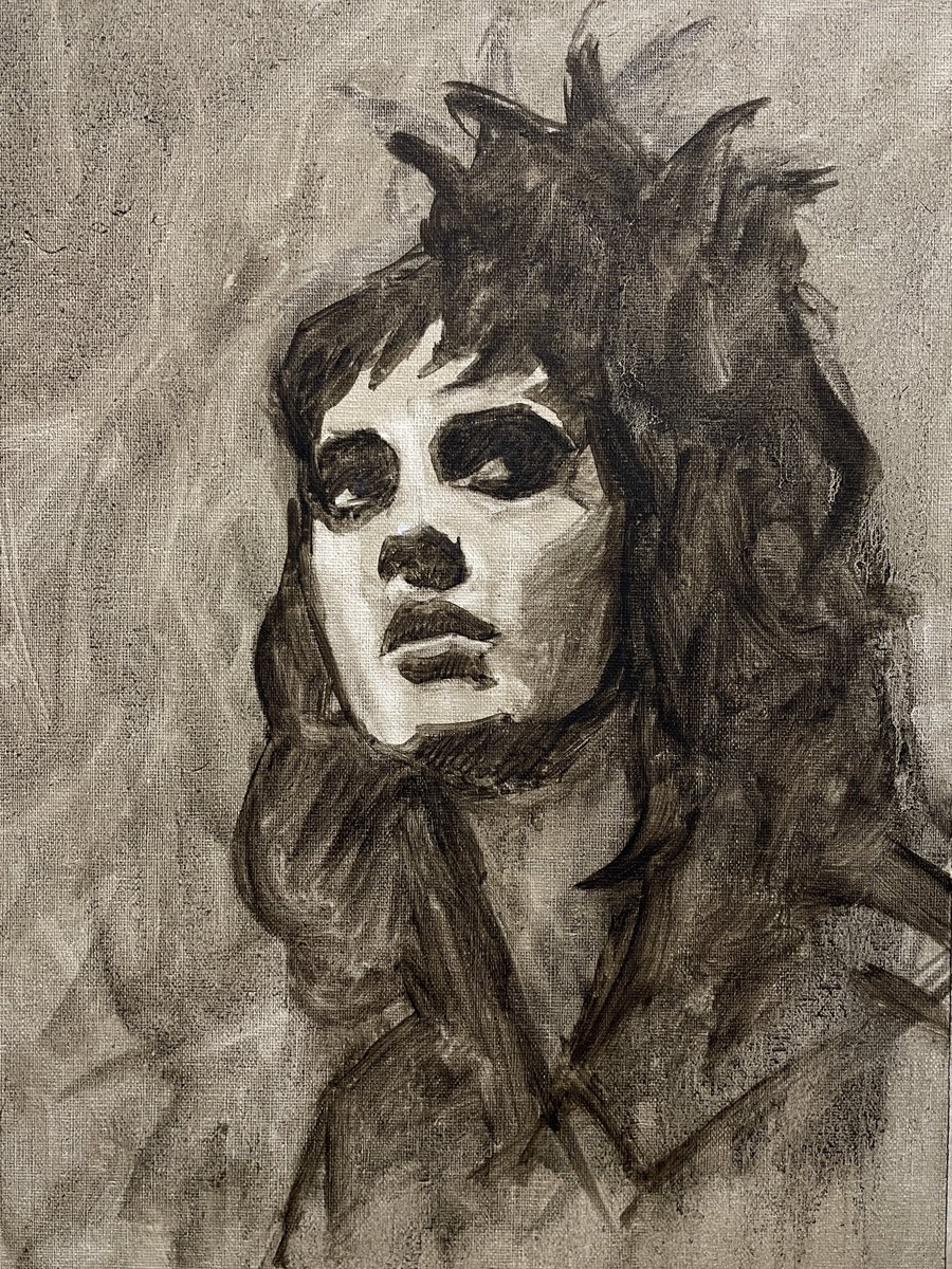 candlelimbsx's tweet photo. Start and finish of a Lydia Deetz study https://t.co/ynkQHUZyRi