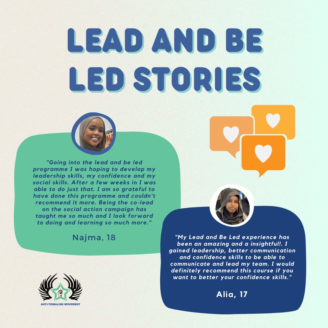 movementatm's tweet photo. 🙇🏾‍♀️ Two participants of Lead and Be Led and the Project Lead’s for the Social Action Campaign both share their experience with the programme. We are glad that they enjoyed it as much as we did and we look forward to supporting them as they continue their leadership journeys https://t.co/MJFaqnRKm8