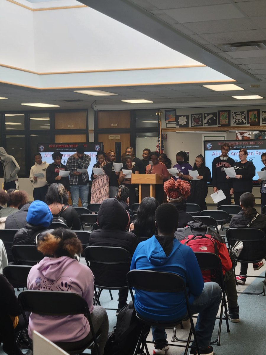 Bernie28312553's tweet photo. The Media Center celebration of Black History Month! https://t.co/vGm5fr46aZ