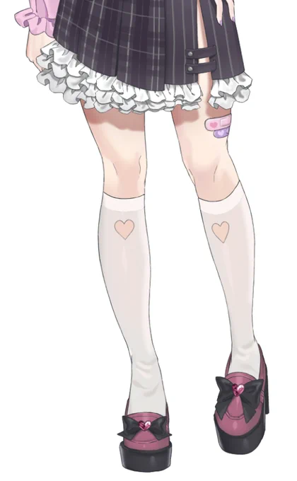 Love her socks too!! 