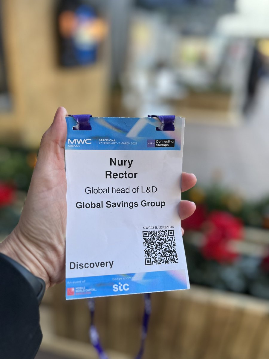 I am very grateful to those who made my attendance at #MWC23 a great event possible this year. <a href="/MWCapital/">Mobile World Capital Barcelona</a> <a href="/mWeek_MWC/">Mobile Week</a>  <a href="/GSMA/">GSMA</a> I get back with a lot of energy… I hope we can see each other next year.. #futureofwork #diverity4tech #AI #metaverse #bigdata #technology