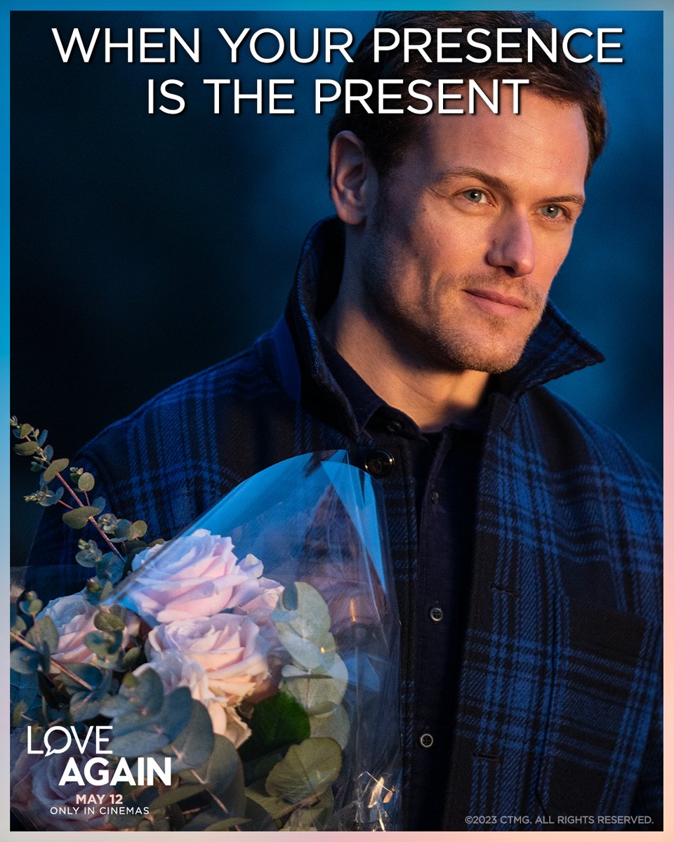 Give yourself the gift of @samheughan. 🎁 #LoveAgainMovie Only In Cinemas May 12.