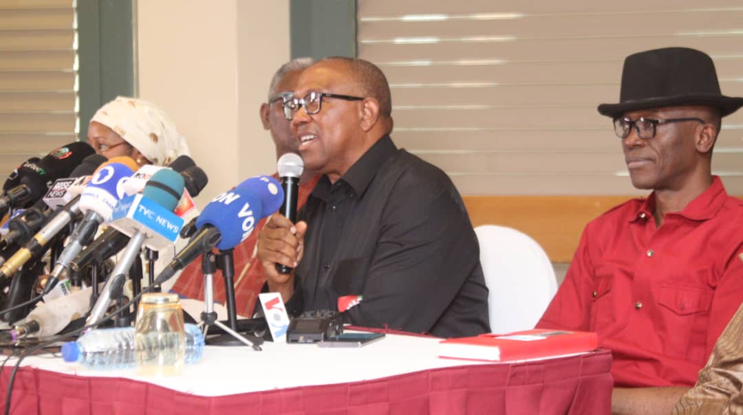 My biggest takeaway from <a href="/PeterObi/">Peter Obi</a>'s press conference is to remain resolute and not to despair. Obi said "We won this election and we will prove it to Nigerians. We shall reclaim our mandate via due process." This moment is a new beginning for Nigeria and I'm forever Obidient. 🇳🇬